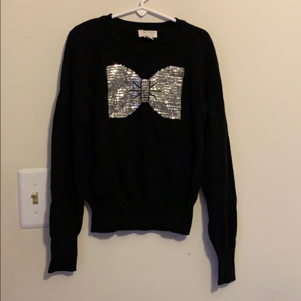 Girls black sweater